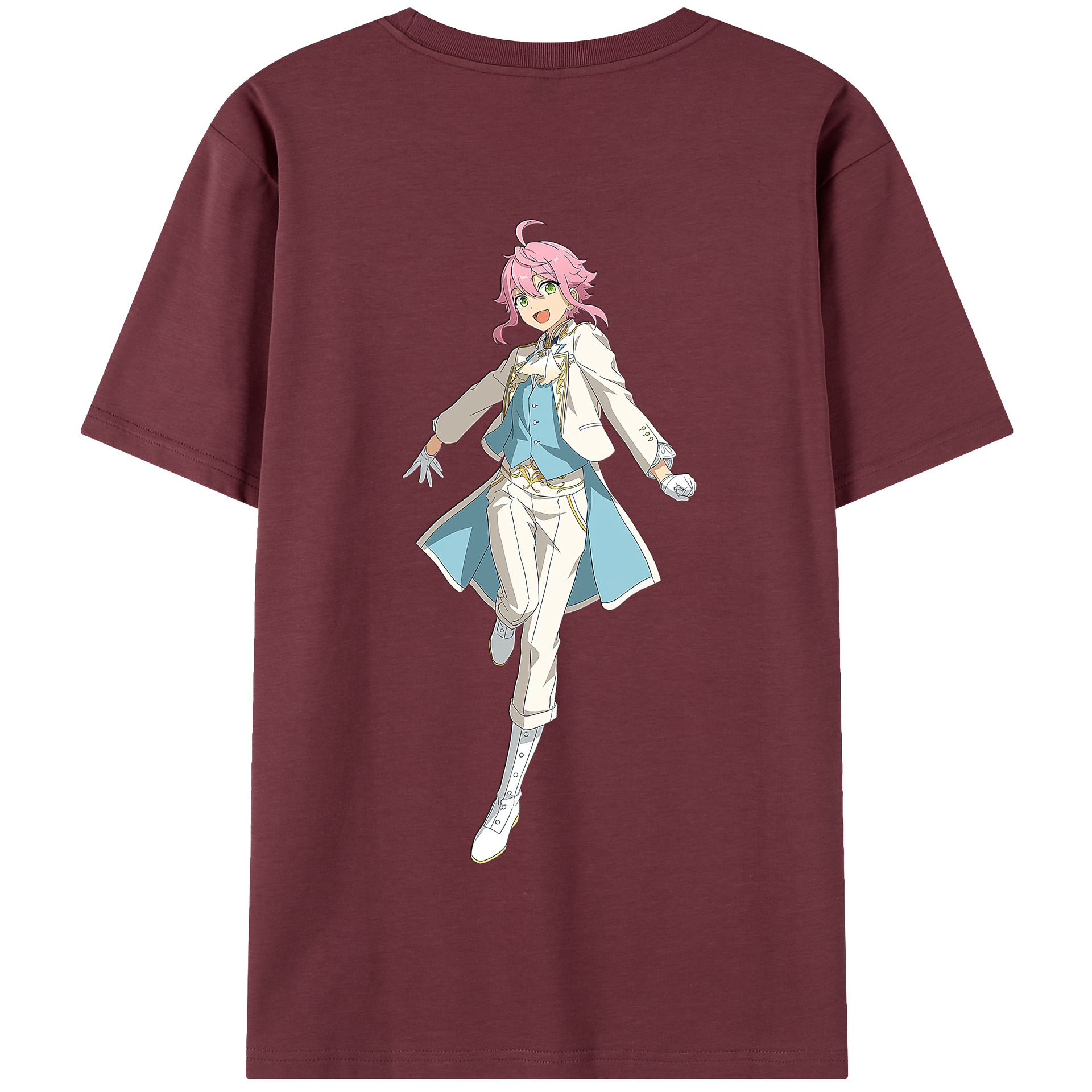 （画像用） あんさんぶるスターズ! Ensemble Stars 綿100％半袖Tシャツ（背面プリント）